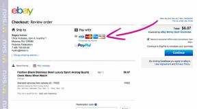 Az eBay, a PayPal vagy az online áruház nem fogadja el a kártyát: a probléma fő okai Lehetetlen fizetni az árukért az ebay-en