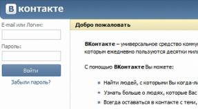 बिना पासवर्ड के मेरे VKontakte पृष्ठ पर लॉगिन करें - संभावित तरीके